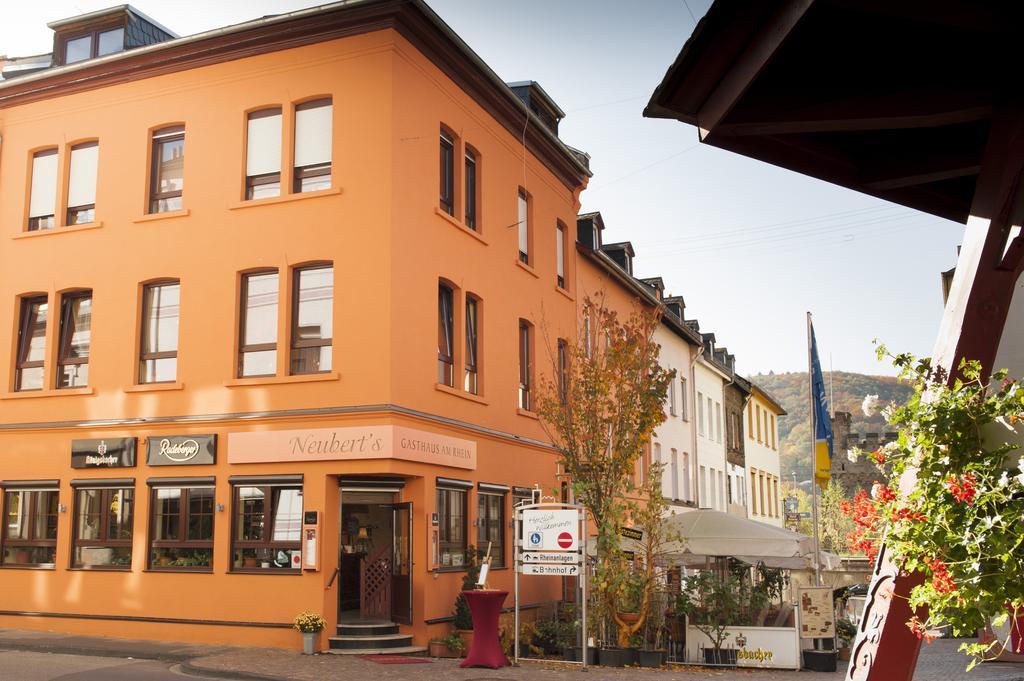 Neubert'S Gasthaus Am Rhein Lahnstein Exterior photo